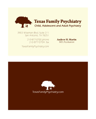 Texas Family Psychiatry Logo, Website Design & Development